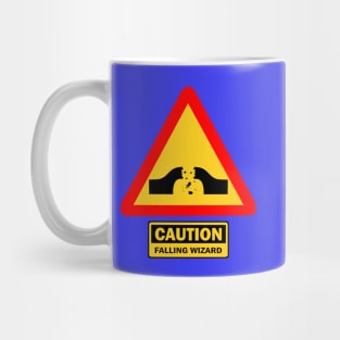 Warning: Falling Wizards 1.0 Mug